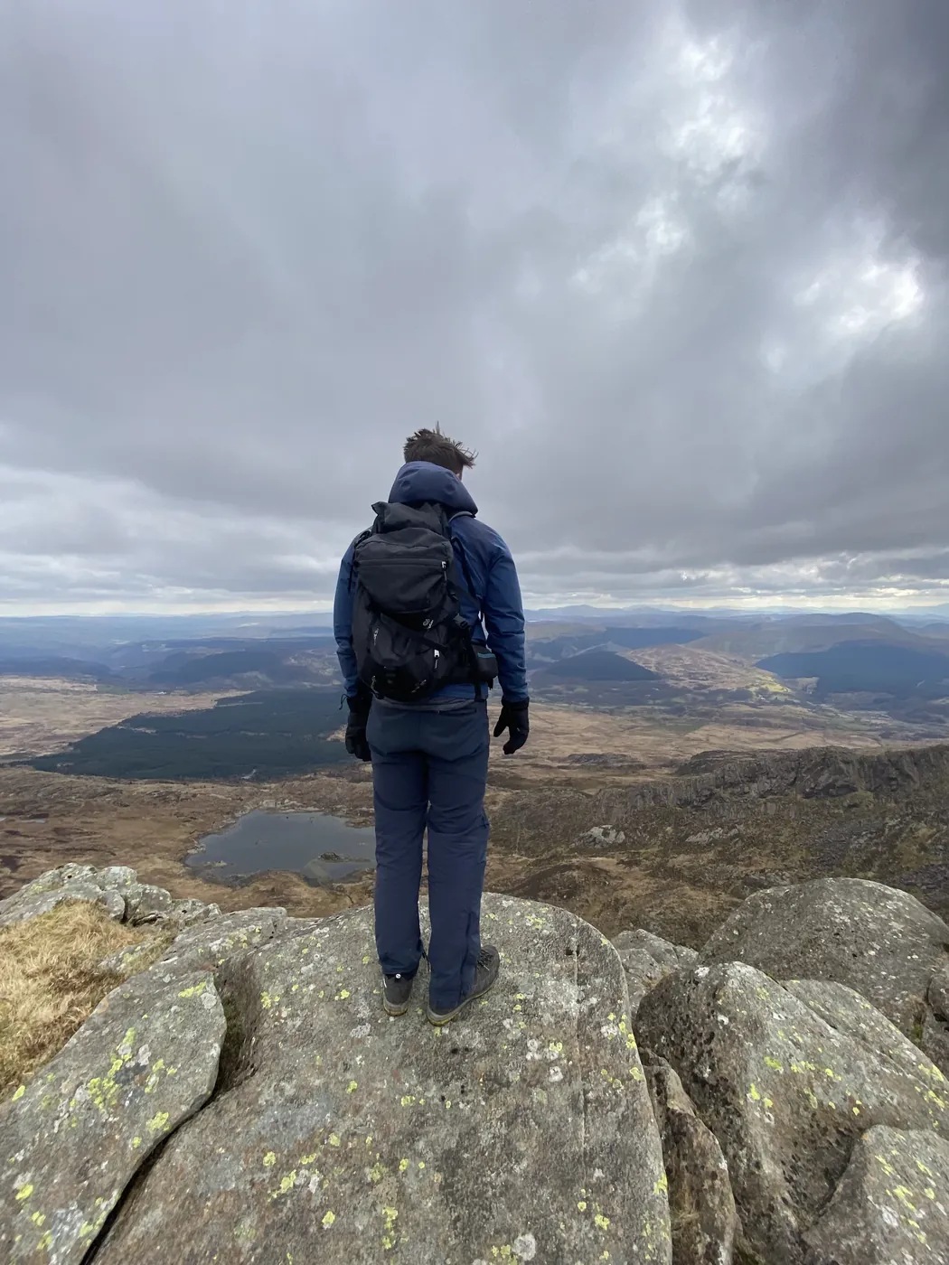 Instructor view on Moel Siabod