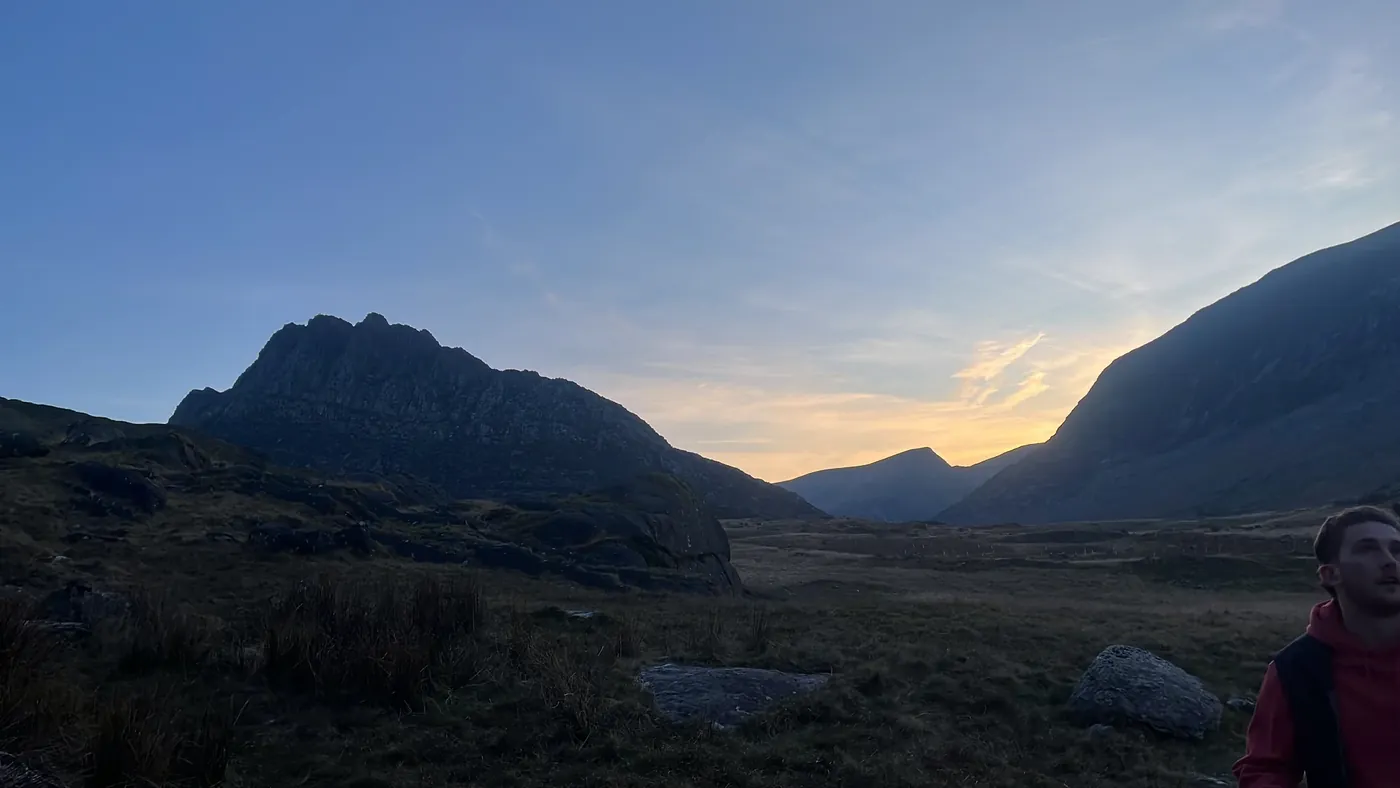 Tryfan at dusk