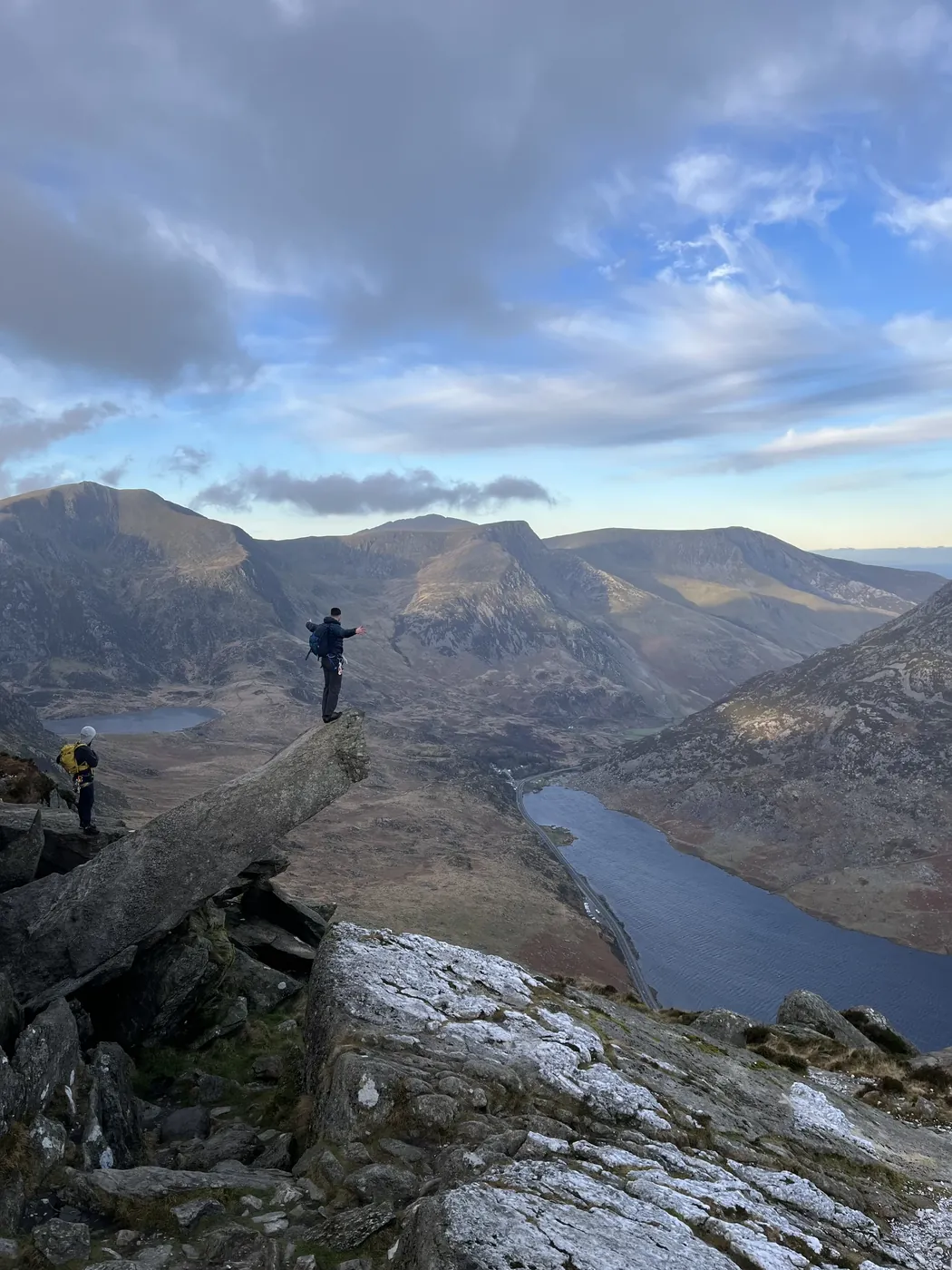The Cannon on Tryfan North Ridge